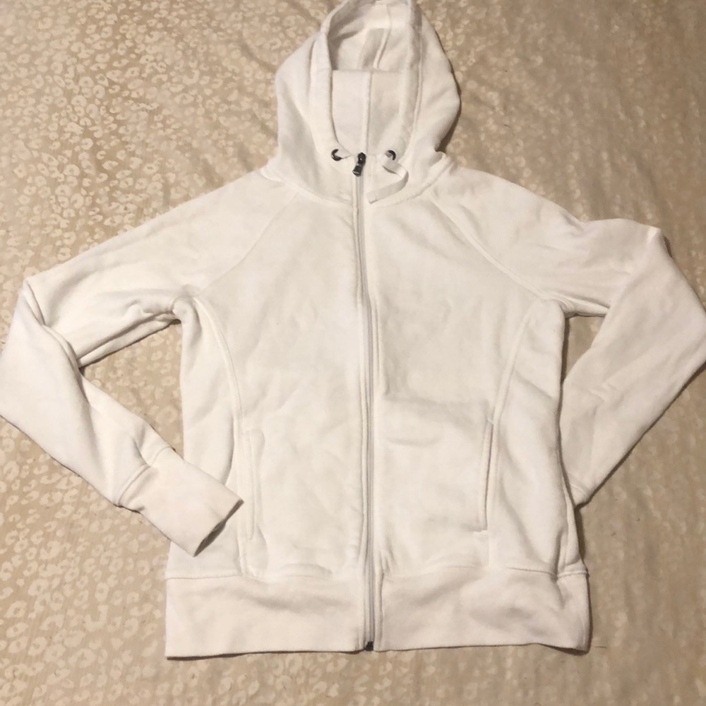White Tek Gear Zip Up!